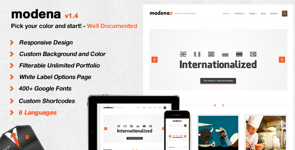 ThemeForest Modena Responsive Portfolio WordPress Theme 2504058 ThemeForest Modena Responsive Portfolio WordPress Theme 2504058