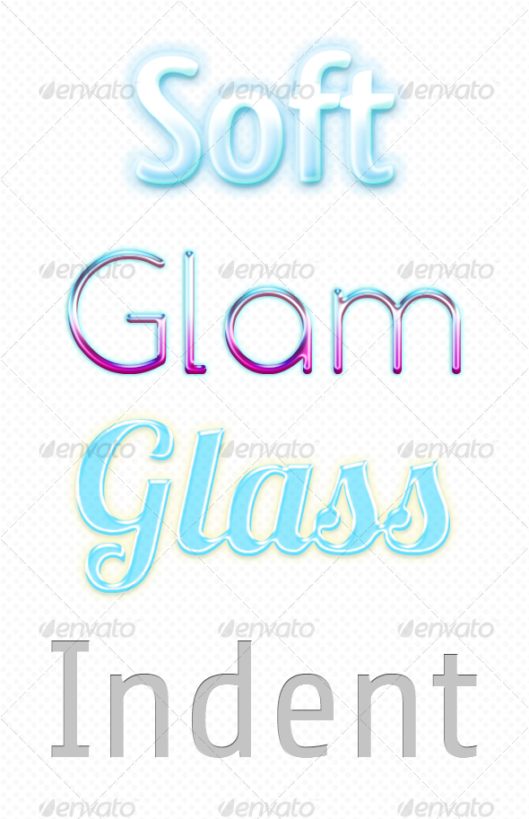 Styles set - Text Effects Styles