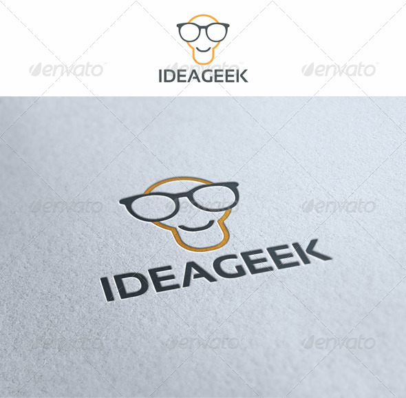 Geek Idea Logo Template - Symbols Logo Templates
