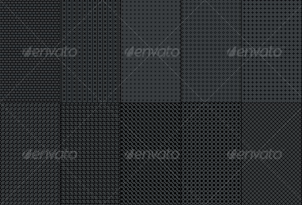 Fiber Carbon Pattern Background - Vol-5 - Textures / Fills / Patterns Photoshop