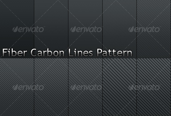 Fiber Carbon Line Patterns-Vol.2 - Textures / Fills / Patterns Photoshop