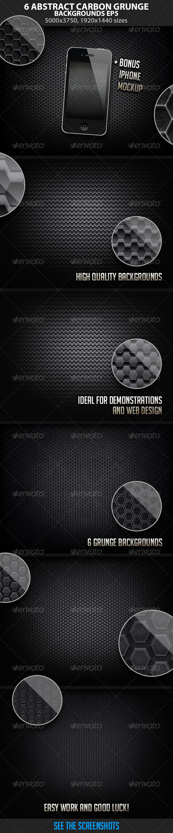 GraphicRiver 6 Abstract Carbon Grunge Backgrounds EP 5 3142744 GraphicRiver 6 Abstract Carbon Grunge Backgrounds EP 5 3142744