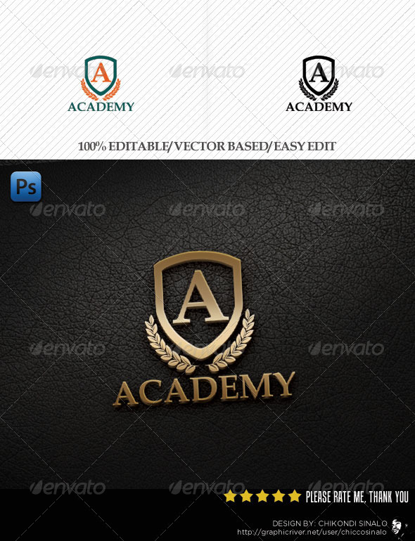 Academy Logo Template - Abstract Logo Templates