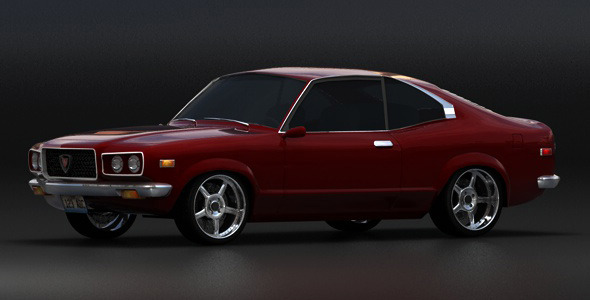 Mazda Savanna GT RX-3 (1975) - 3DOcean Item for Sale
