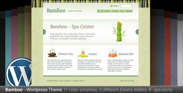 ThemeForest Bamboo Wordpress Theme 78997 ThemeForest Bamboo Wordpress Theme 78997