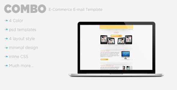 ThemeForest Combo E-Commerce E-mail Template 840265 ThemeForest Combo E-Commerce E-mail Template 840265
