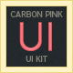 Carbon Watermelon UI Kit - GraphicRiver Item for Sale