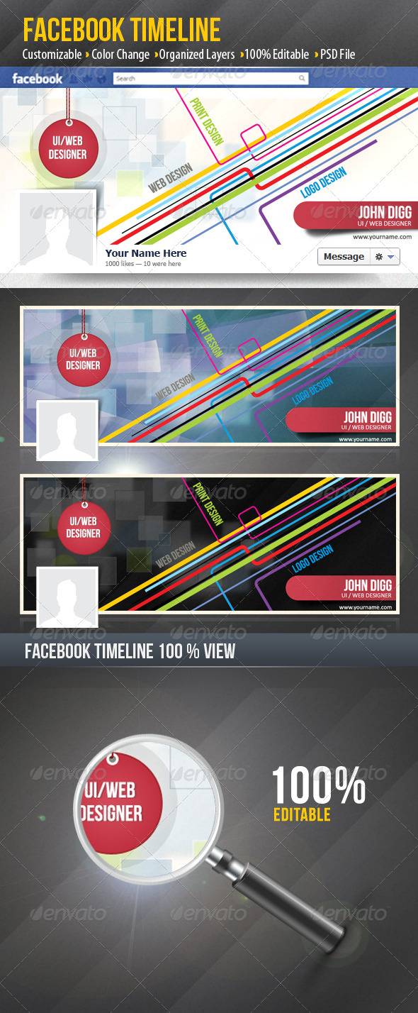 GraphicRiver FB Timeline 3157987 GraphicRiver FB Timeline 3157987