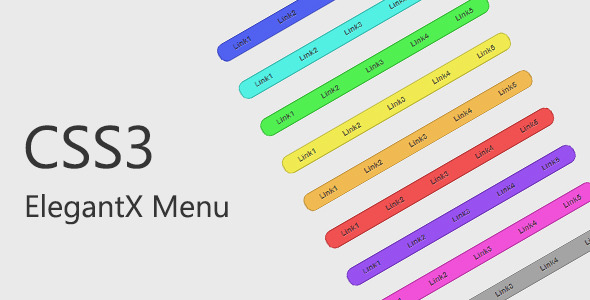 CodeCanyon CSS3 ElegantX Menu 3179065 CodeCanyon CSS3 ElegantX Menu 3179065