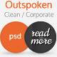 Outspoken - Clean Business PSD Template - ThemeForest Item for Sale