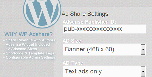 WP Adshare Revenue - CodeCanyon Item for Sale