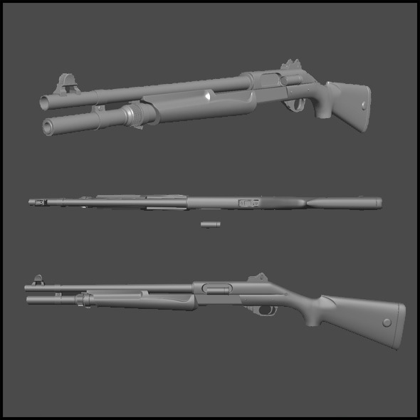 3DOcean High Poly Benelli Nova Pump Tactical 3216620 3DOcean High Poly Benelli Nova Pump Tactical 3216620