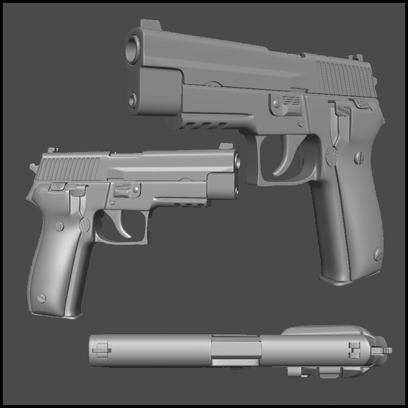 3DOcean High Poly SIG 226 3216949 3DOcean High Poly SIG 226 3216949