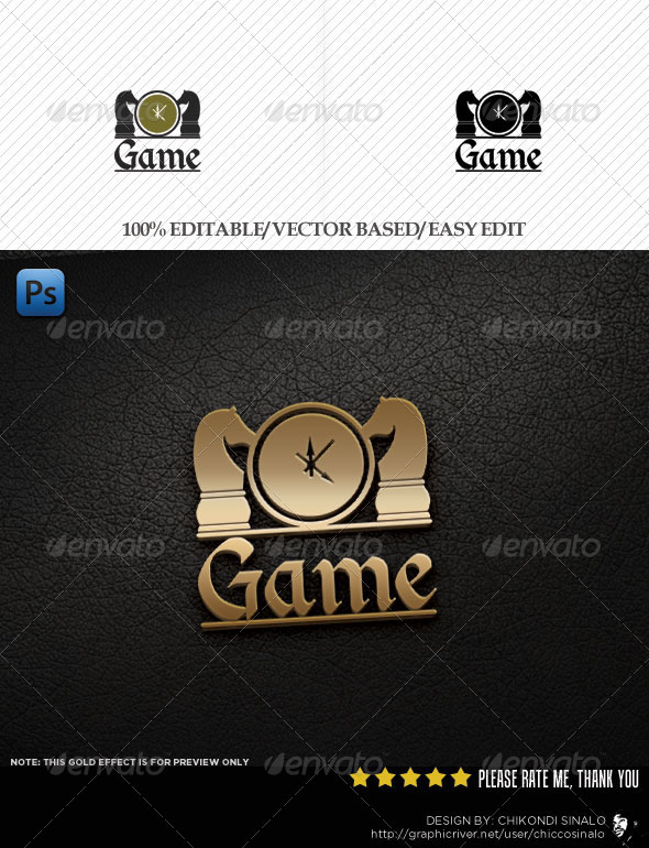 Game Session Logo Template - Abstract Logo Templates