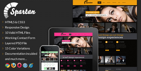ThemeForest Spartan Responsive Multi-Purpose Web Template 3101996 ThemeForest Spartan Responsive Multi-Purpose Web Template 3101996