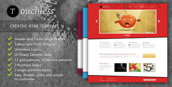 ThemeForest TOUCHLESS Creative HTML Template 475235 ThemeForest TOUCHLESS Creative HTML Template 475235
