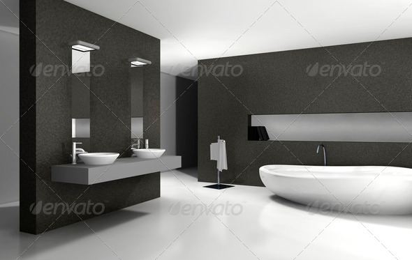Bathroom Interior Design - Stock Photo - Images
