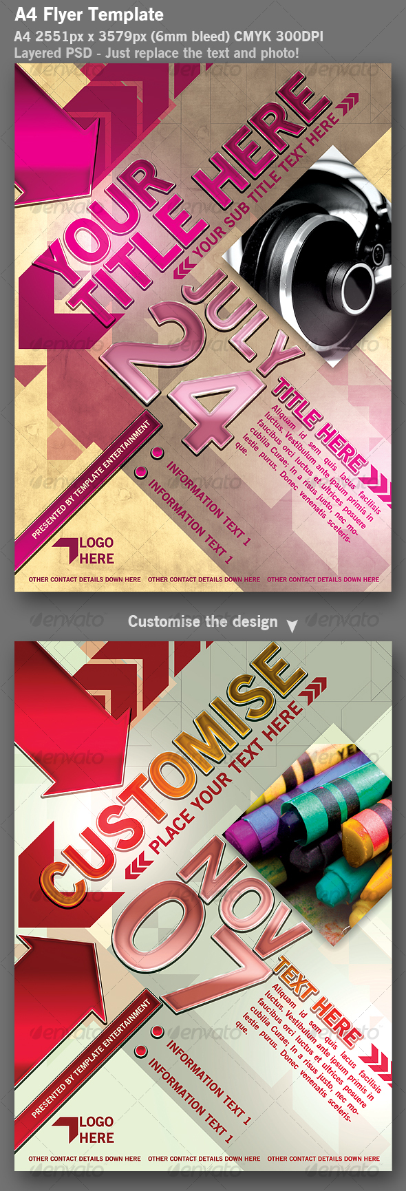Flyer Template - Clubs & Parties Events