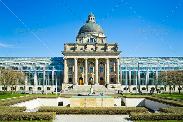 Bayerische Staatskanzlei - Stock Photo - Images