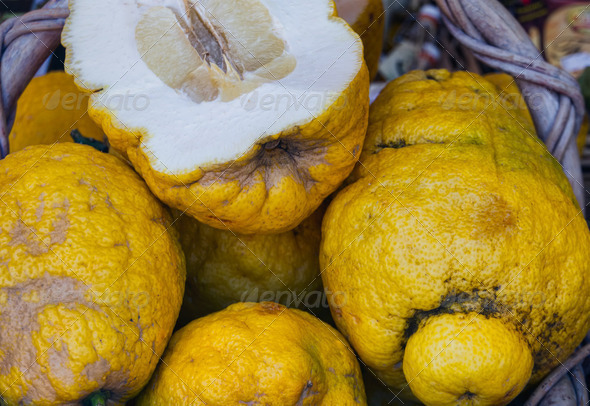 Cedrat Fruit - Stock Photo - Images