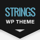 Strings Music and Art Magazine Wordpress - ThemeForest Item for Sale
