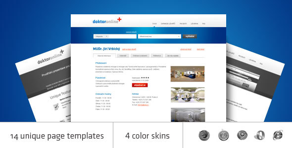 ThemeForest Doctor online HTML catalogue and database 113900 ThemeForest Doctor online HTML catalogue and database 113900