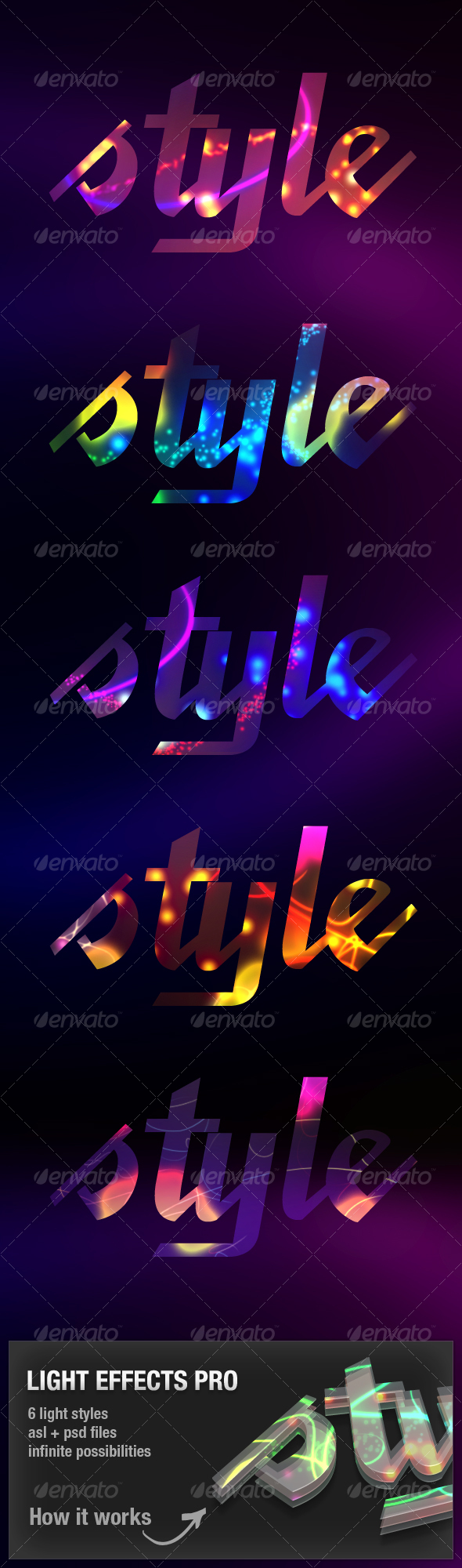 Ligth Effects Pro - Text Effects Styles