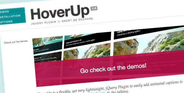 CodeCanyon HoverUp jQuery Plugin 114308 CodeCanyon HoverUp jQuery Plugin 114308