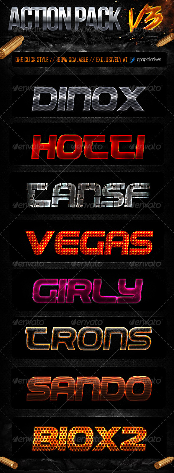 GraphicRiver Action Style Pack V3 335768 GraphicRiver Action Style Pack V3 335768