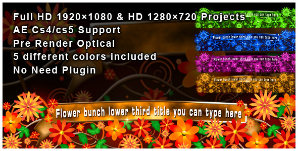 After Effects Project - VideoHive Cool Flower Bed 336437 After Effects Project - VideoHive Cool Flower Bed 336437