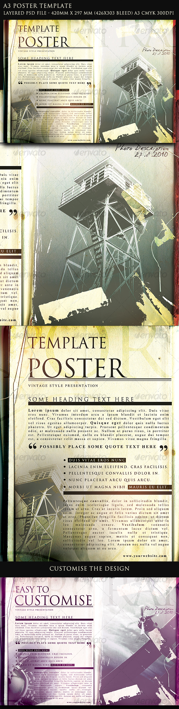 Poster Template - Clubs & Parties Events