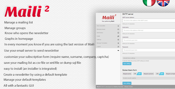 CodeCanyon Maili 2 Newsletter System 3256788 CodeCanyon Maili 2 Newsletter System 3256788