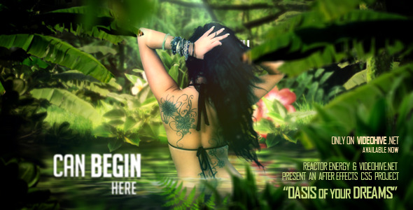 VideoHive Oasis Of Your Dreams 3257248 VideoHive Oasis Of Your Dreams 3257248