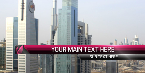 After Effects Project - VideoHive Ribbon Lower Thirds 3263724 After Effects Project - VideoHive Ribbon Lower Thirds 3263724