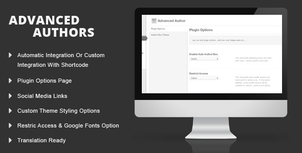 CodeCanyon Wordpress Advanced Authors 3193170 CodeCanyon Wordpress Advanced Authors 3193170
