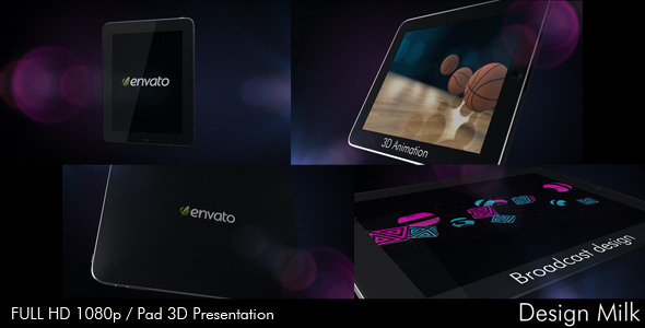 After Effects Project - VideoHive Pad 3D Presentation 339649 After Effects Project - VideoHive Pad 3D Presentation 339649