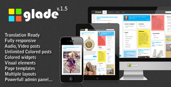 ThemeForest Glade Colored Grid Theme 3026271 ThemeForest Glade Colored Grid Theme 3026271