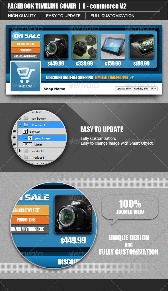 GraphicRiver FB Timeline Cover E-Commerce V2 3271051 GraphicRiver FB Timeline Cover E-Commerce V2 3271051