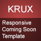 Krux - Responsive Coming Soon Template - ThemeForest Item for Sale