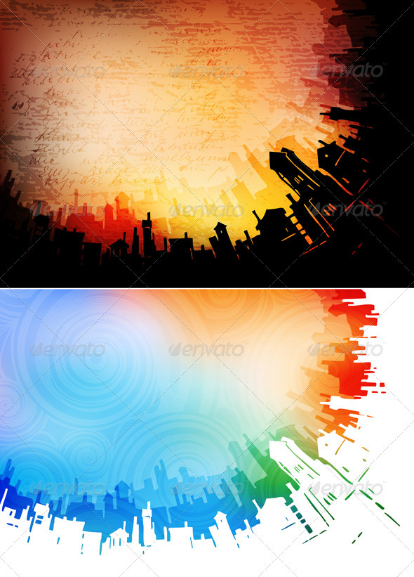 GraphicRiver Urban backgrounds 3275162 GraphicRiver Urban backgrounds 3275162