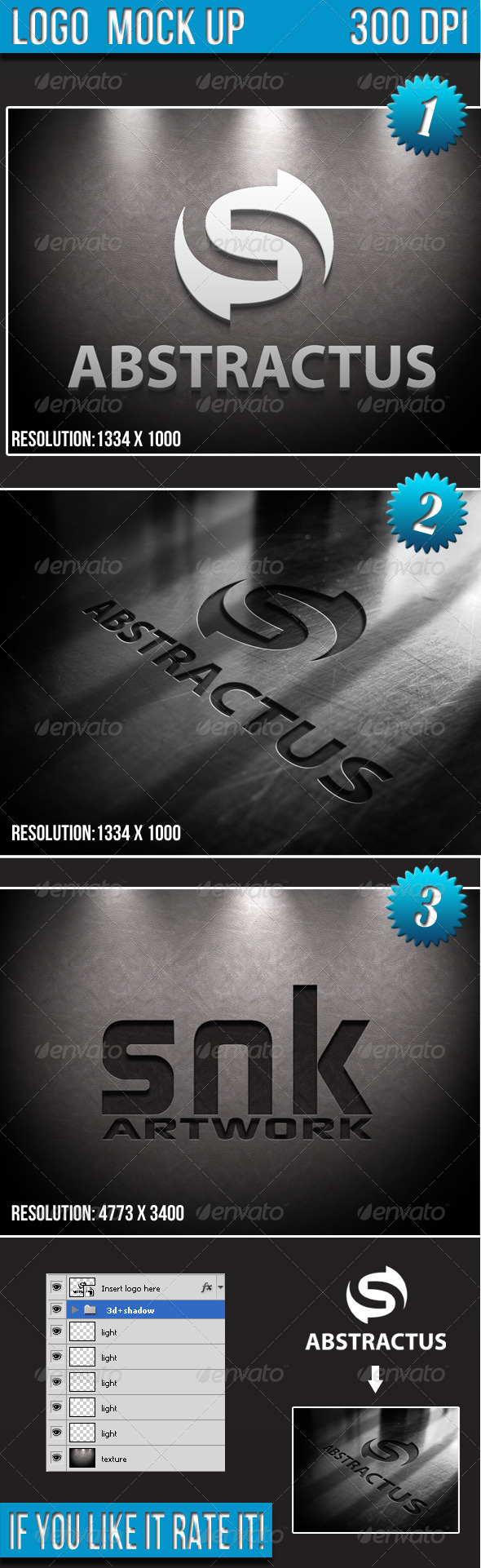GraphicRiver Logo Mock-up 3211751 GraphicRiver Logo Mock-up 3211751