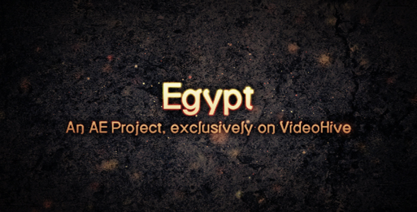 After Effects Project - VideoHive Egypt 115671 After Effects Project - VideoHive Egypt 115671