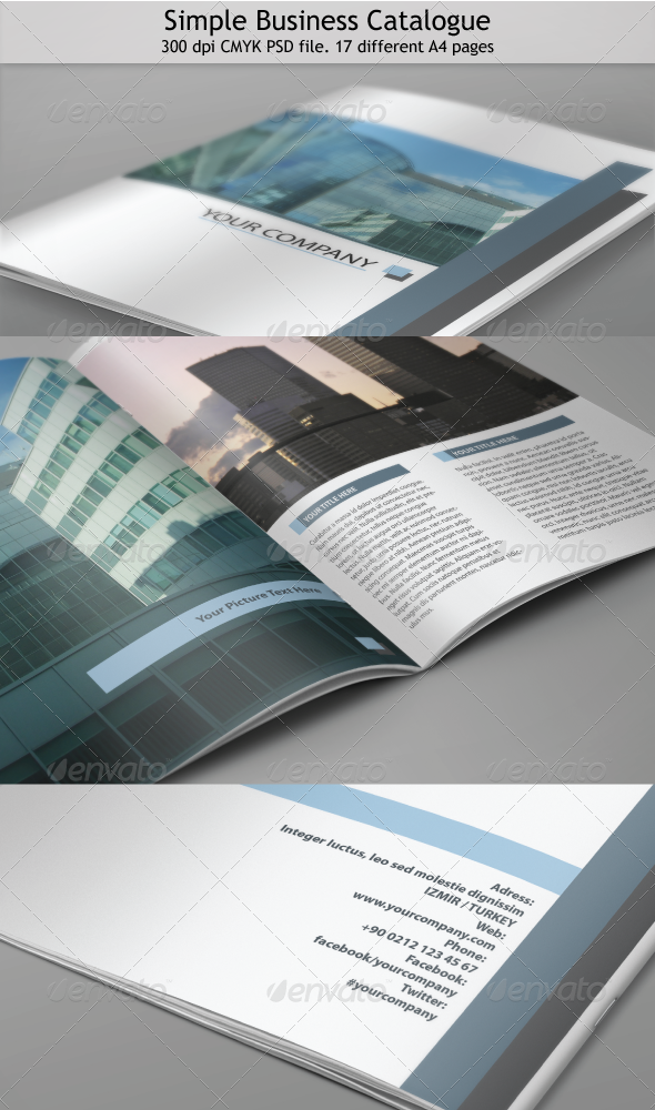 GraphicRiver 17 Page Clean Business Catalog 3265995 GraphicRiver 17 Page Clean Business Catalog 3265995