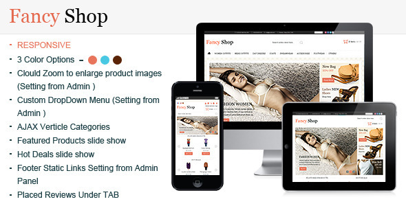 ThemeForest Fancy Shop Magento Template 3087093 ThemeForest Fancy Shop Magento Template 3087093