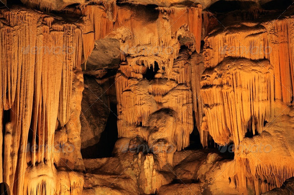 Cango caves, South Africa - Stock Photo - Images