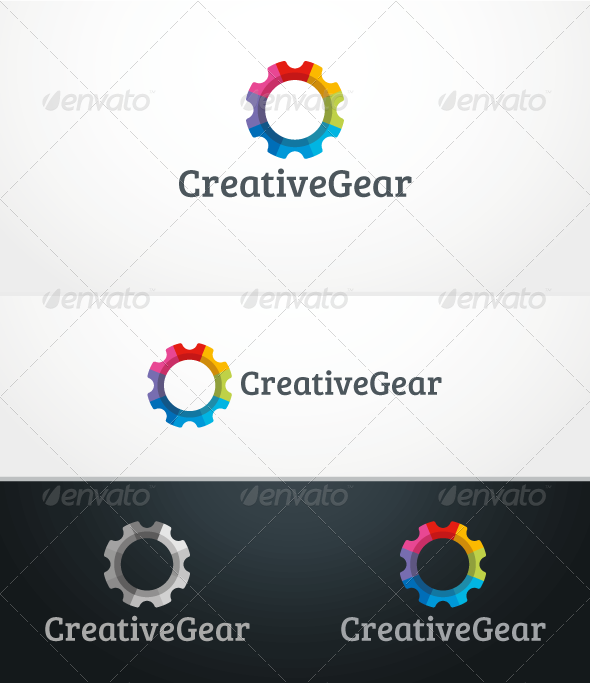 GraphicRiver CreativeGear Logo Template 3283975 GraphicRiver CreativeGear Logo Template 3283975