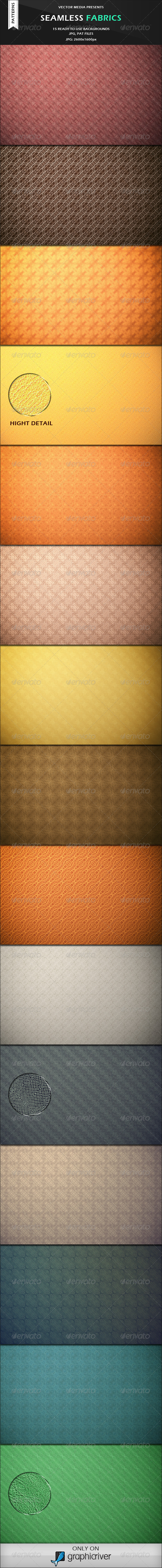 Seamless Fabrics - Photoshop Patterns - Textures / Fills / Patterns Photoshop