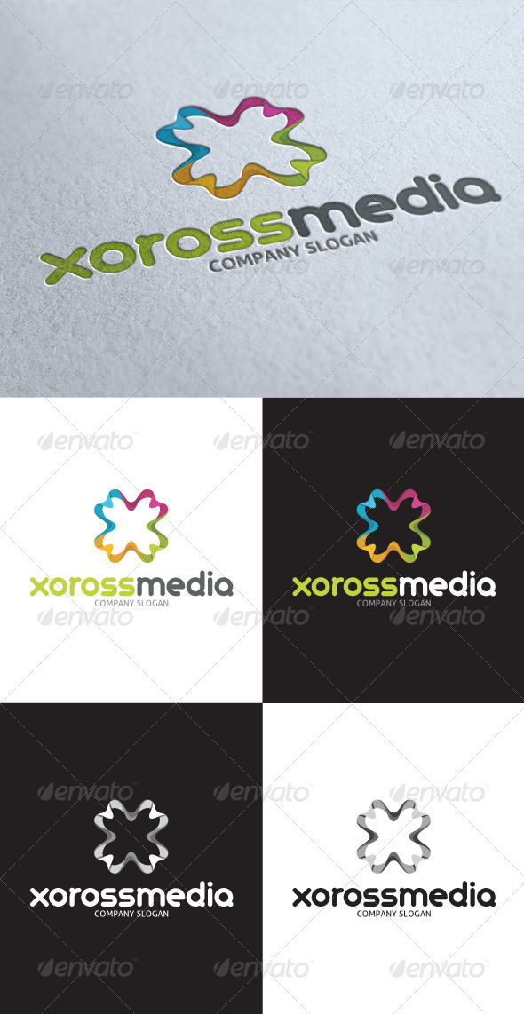 GraphicRiver Xorross Media Logo 3285857 GraphicRiver Xorross Media Logo 3285857