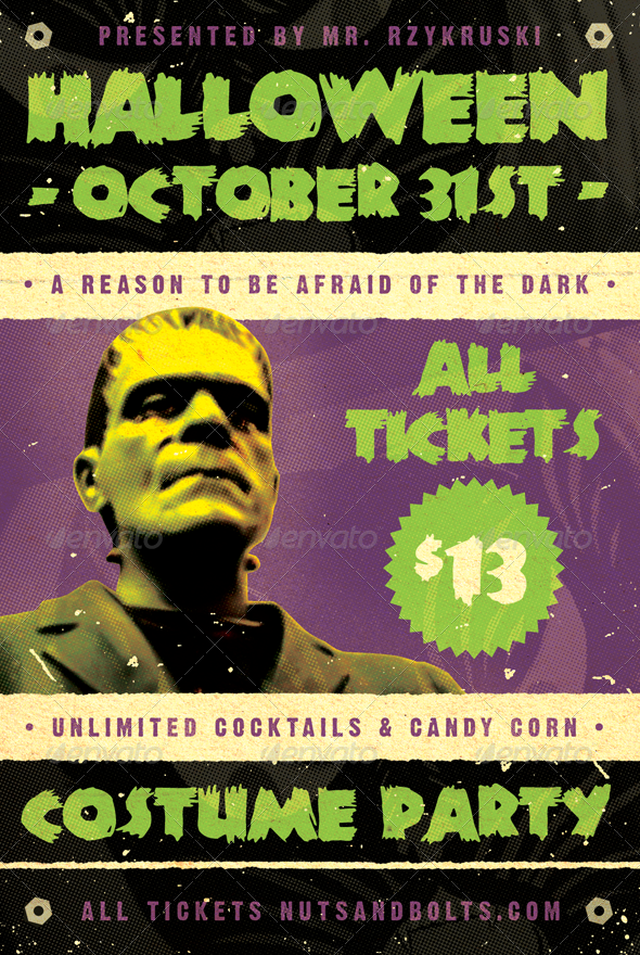 GraphicRiver Frankenfest Halloween Flyer Template 3287798 GraphicRiver Frankenfest Halloween Flyer Template 3287798