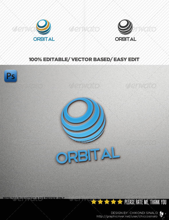 Orbital Logo Template - Abstract Logo Templates